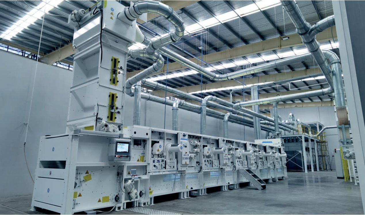 ANDRITZ Jumbo line in operation