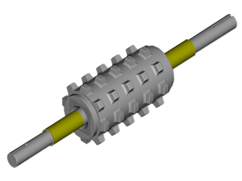 Ni-hard grinder rolls