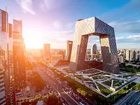 View of Fengning, China