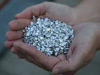 Output fraction aluminum granulate
