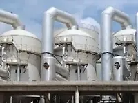 MVR evaporation plant