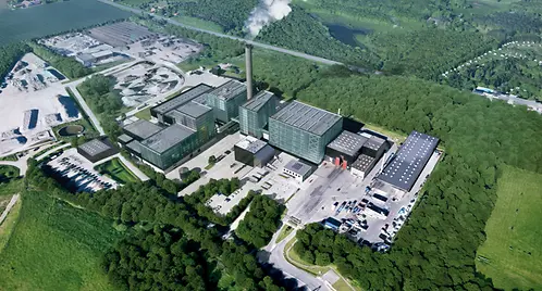 Waste-to-energy and biomass plant in the city of Aarhus